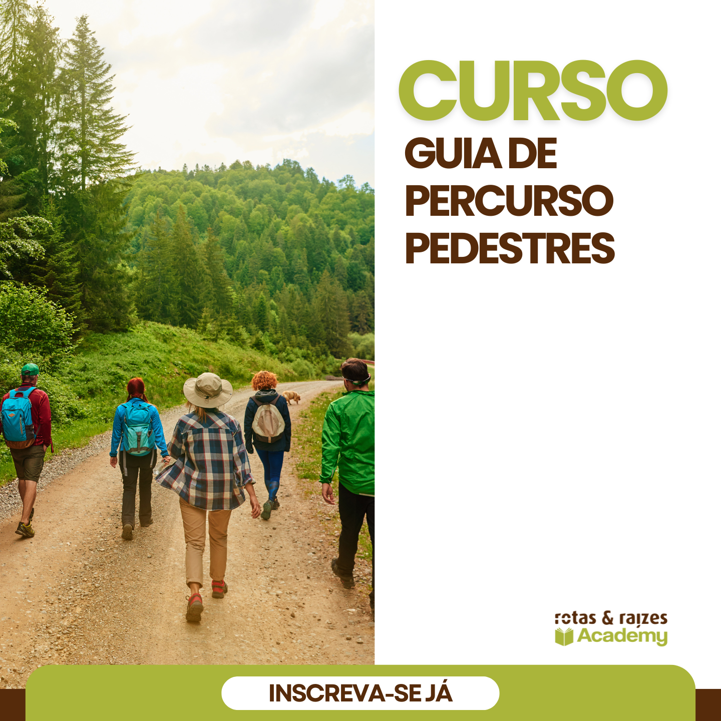 Curso Guia de Percursos Pedestres