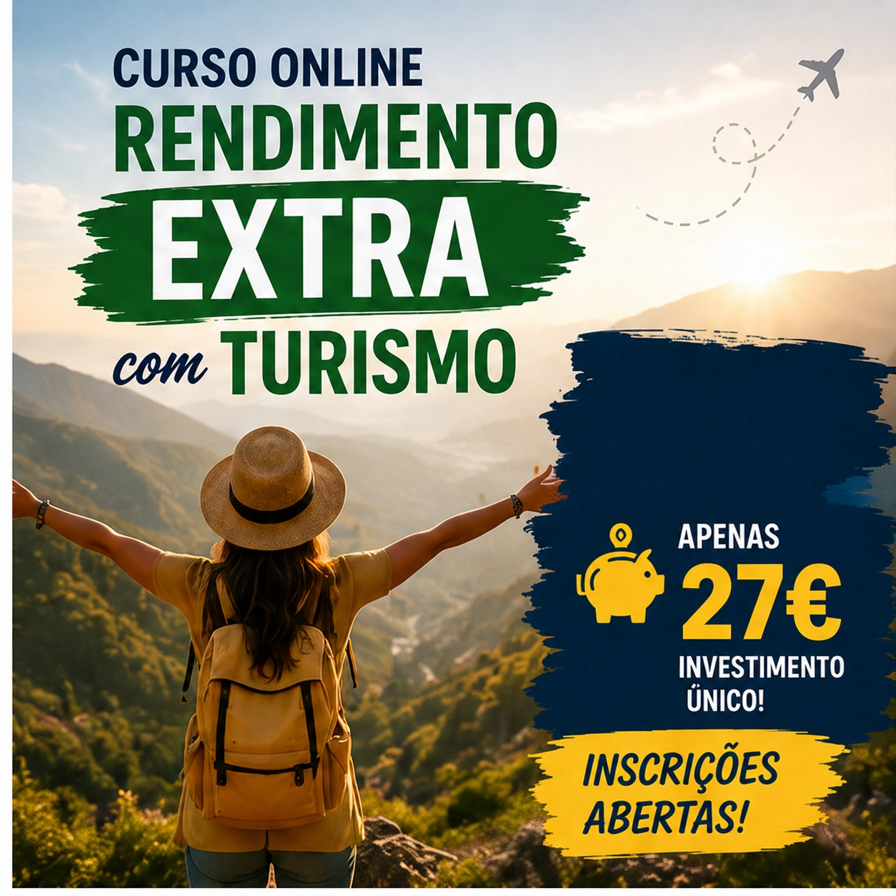 Curso Rendimento Extra com Turismo
